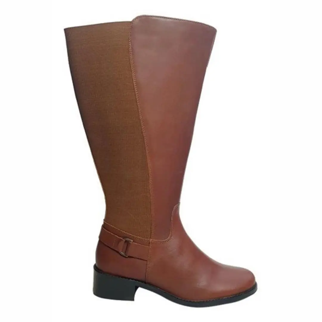 Dameslaars Custom Made Erfurt Cognac Kuitmaat 52.5 cm-Schoenmaat 44