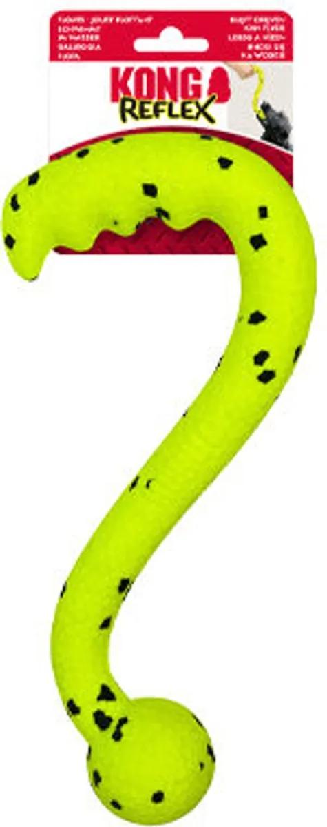 KONG Tug 'N Fetch - Geel/Zwart