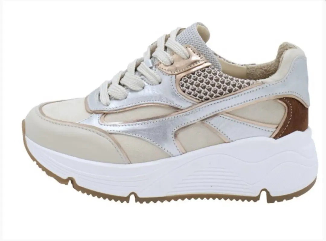 AQA Shoes A8885 Lage sneakers - Wit/beige - afbeelding 2 van 6