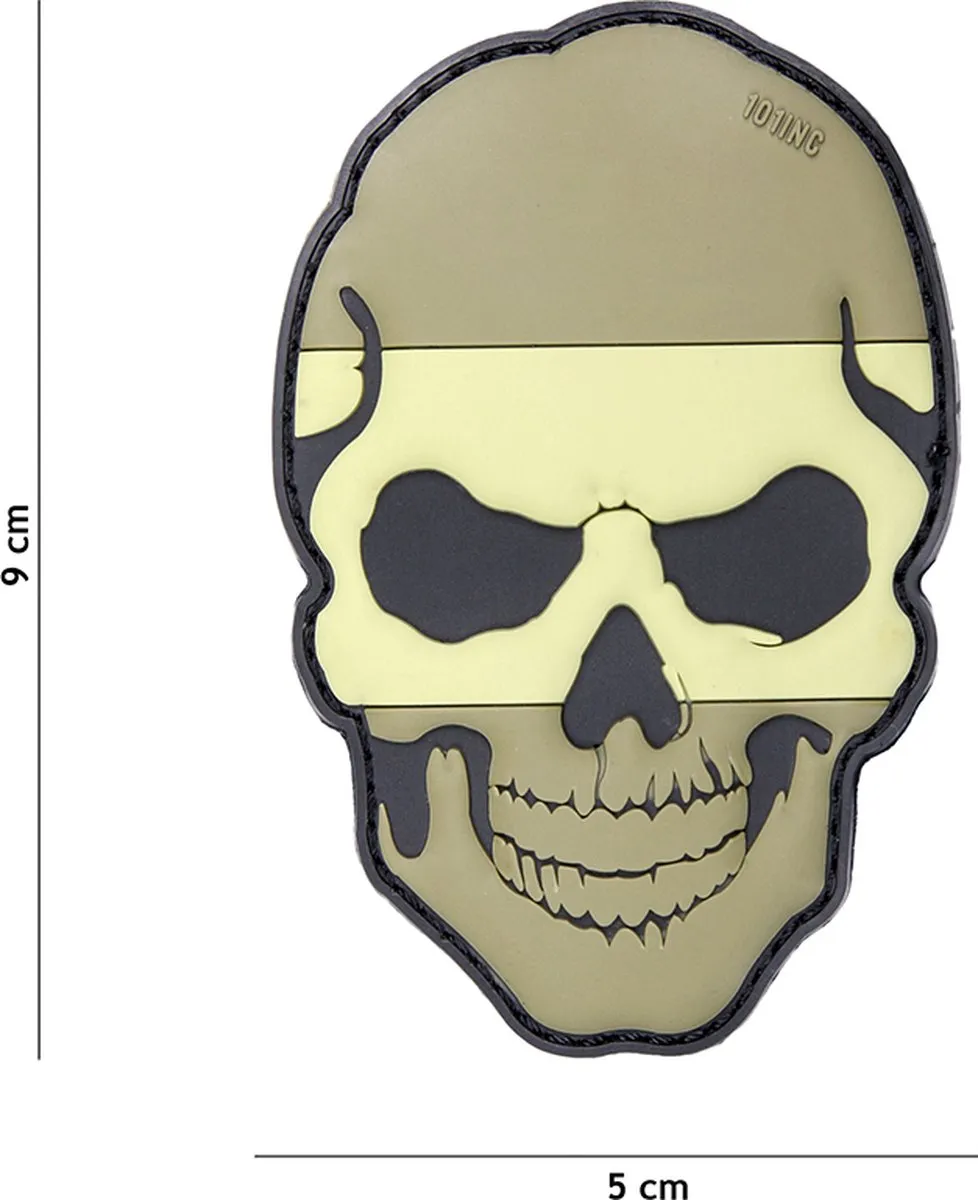 101 Inc Embleem 3D PVC Skull Spanje