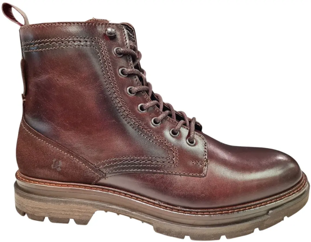 Berkelmans Gimli Bruine Leren Heren Veterboots