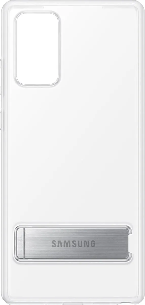 Samsung Clear Standing Hoesje Galaxy Note20 - Transparant