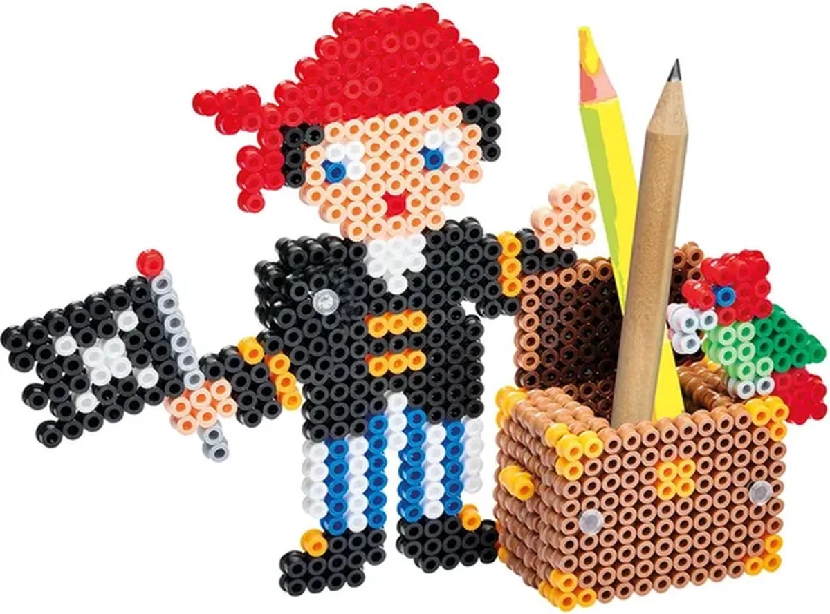 Hama Strijkkralen 3D Piraten - 2500 Stuks Multicolor