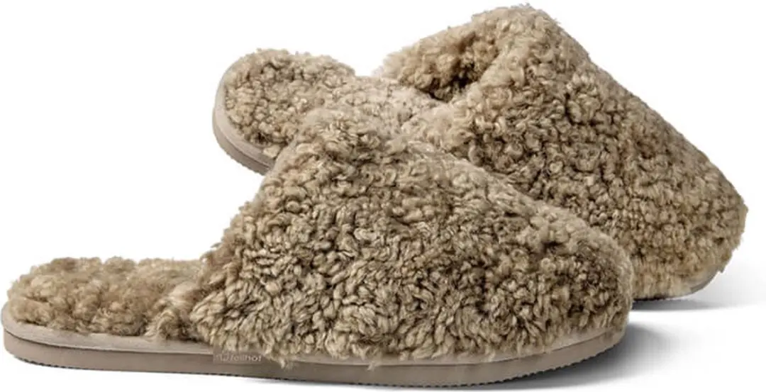Fellhof Trendy teddy pantoffels maat 42/43