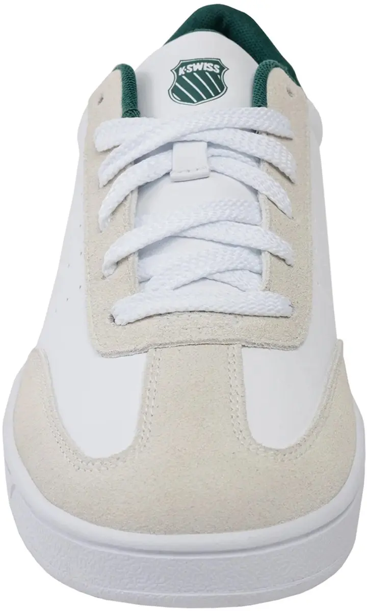 K-Swiss COURT BALBOA SDE herensneaker vrijetijdsschoen 04735-168-M wit/groen - afbeelding 4 van 6