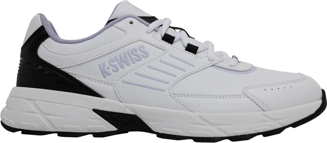 K-Swiss Dames Sneaker Vrijetijdsschoen 94778-124-M White/Black/Lilac