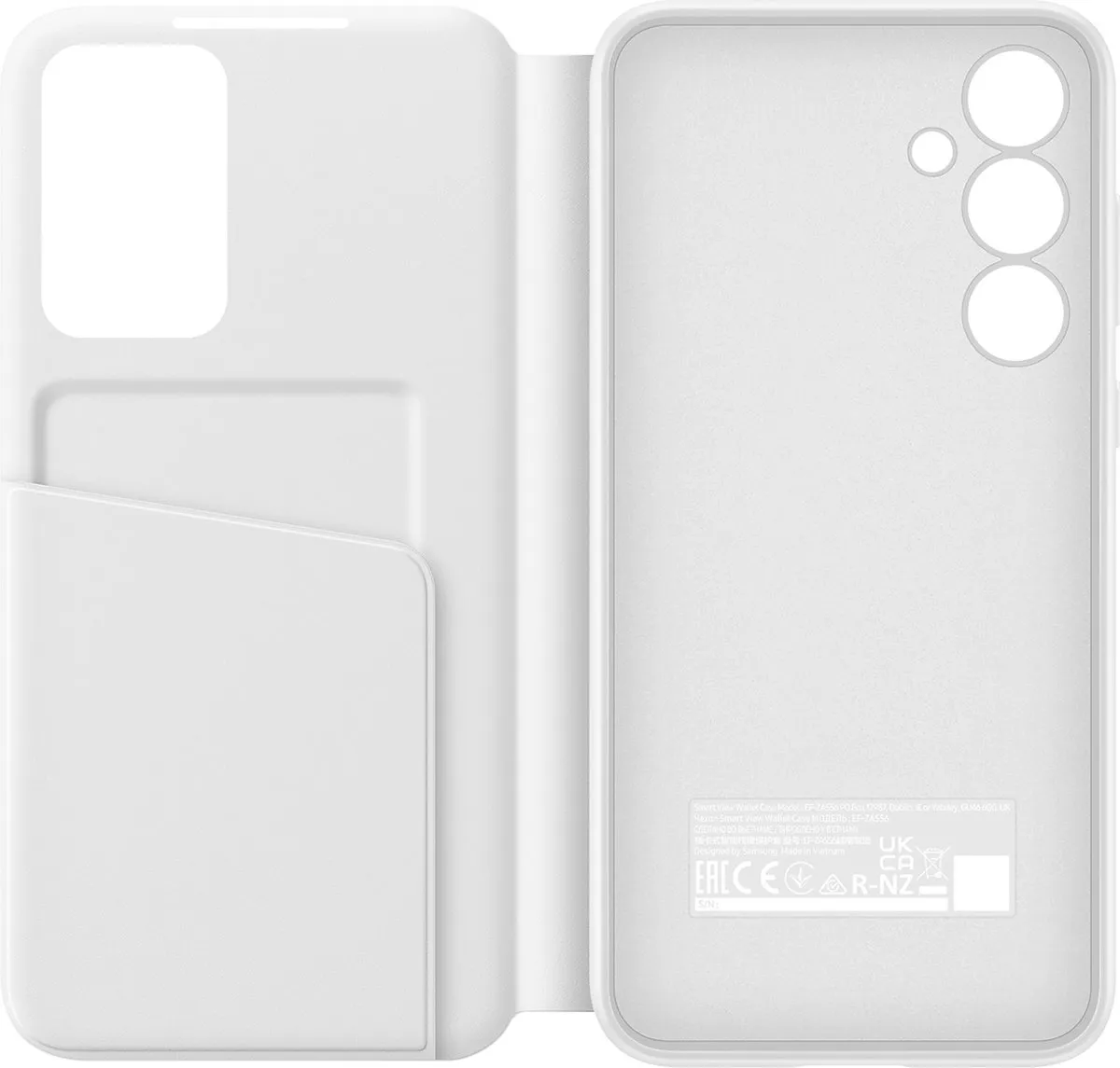 Samsung Smart View Wallet Case EF-ZS711CWEGWW - Wit