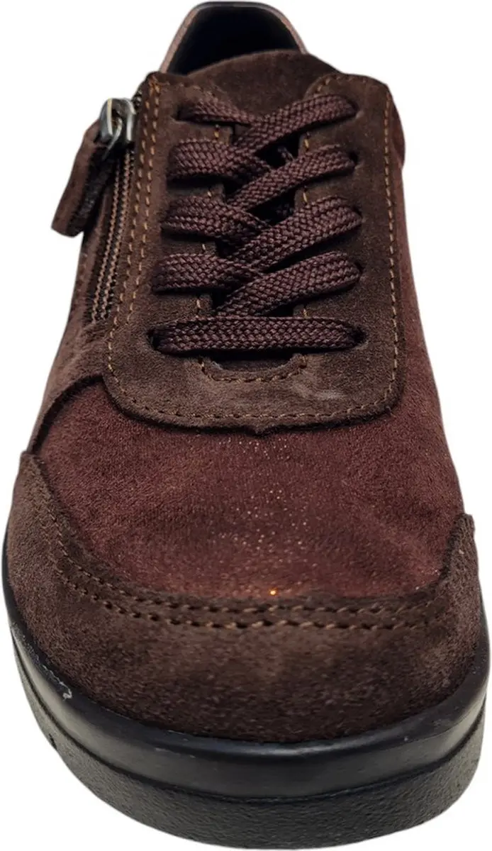 Longo Modac/Oxido Dames Sneakers - Bruin 39 - afbeelding 3 van 4