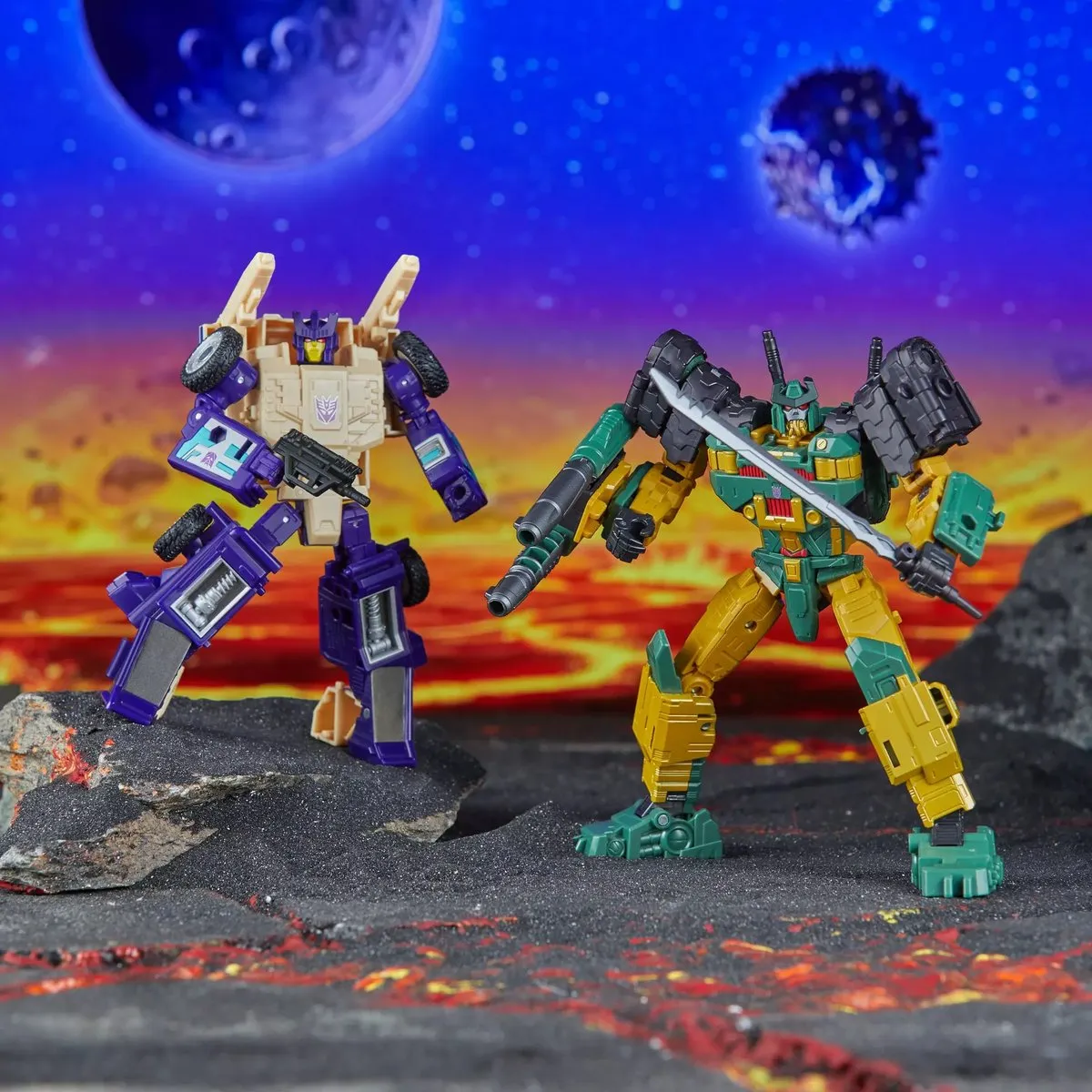 Transformers Legacy United Doom ‘n Destruction 2-Pack - Multicolor