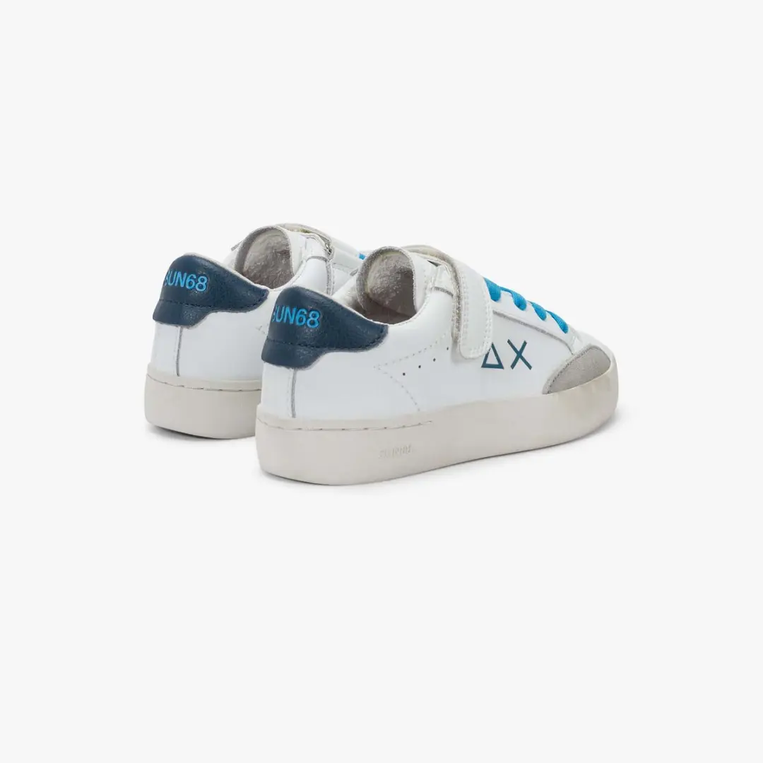 Sun68 Boy's Street Leather (Kid) Sneaker