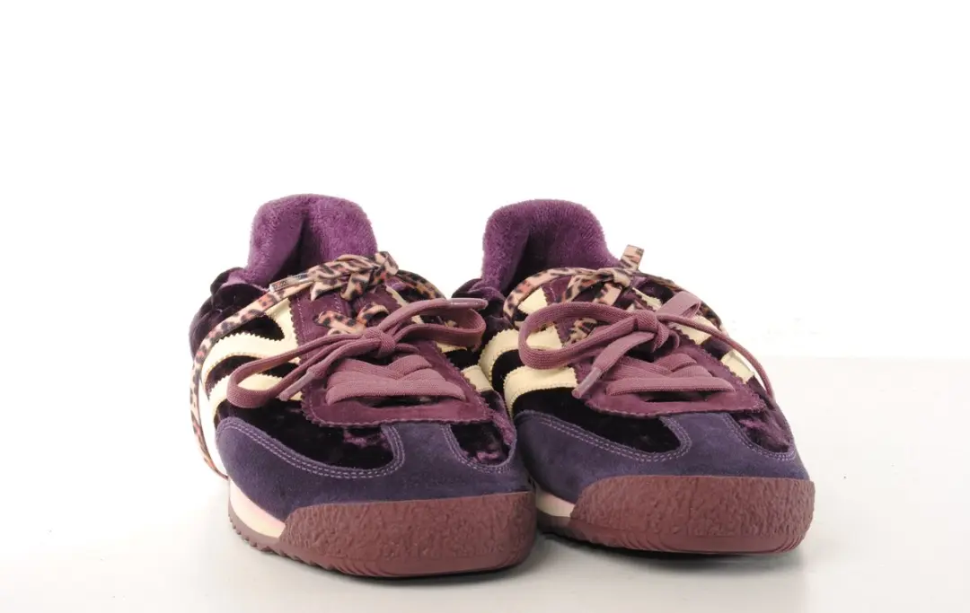 MRP Utah Lage Sneaker - Paars/Beige - afbeelding 5 van 6