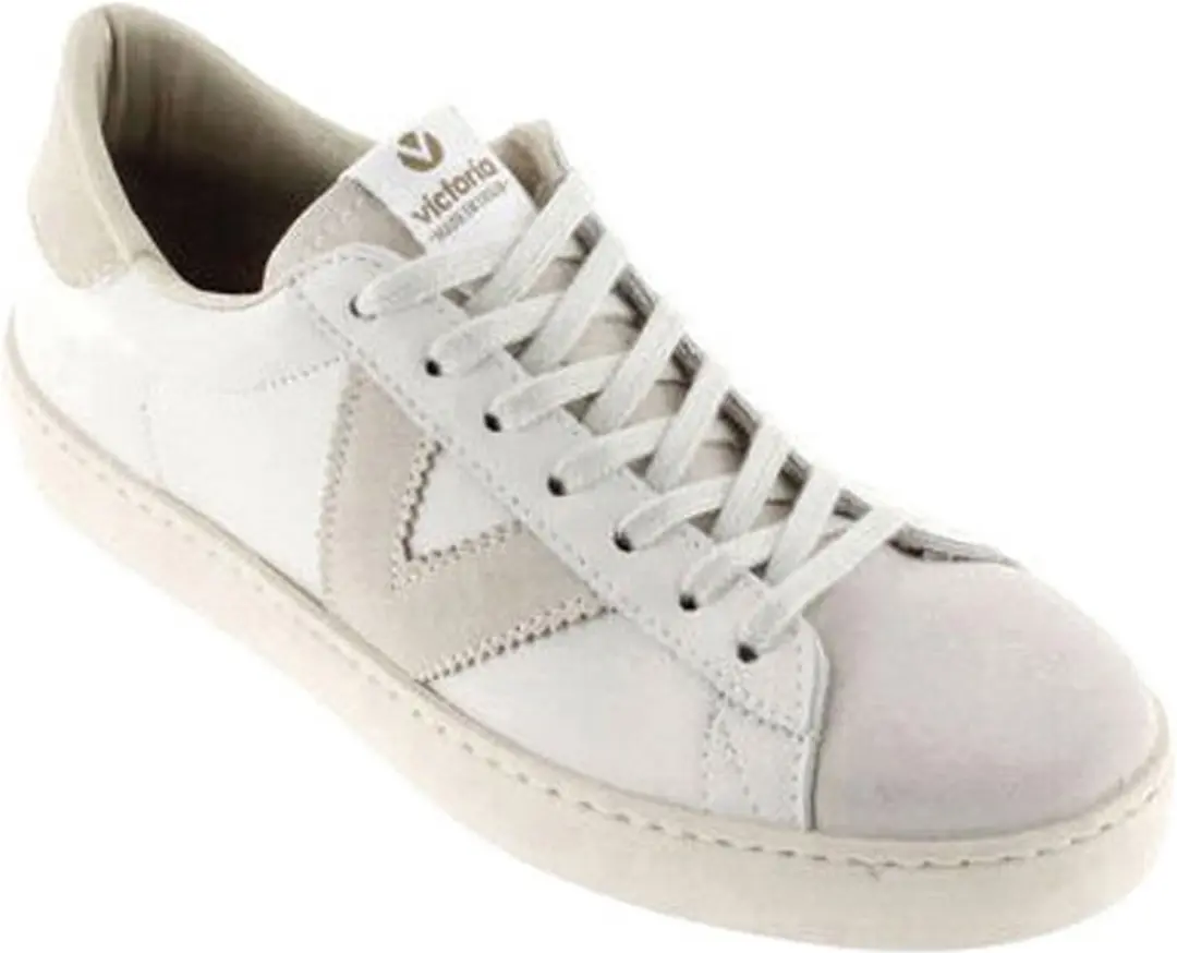 Victoria Berlin Sneakers Dames - Wit/Beige - afbeelding 3 van 6
