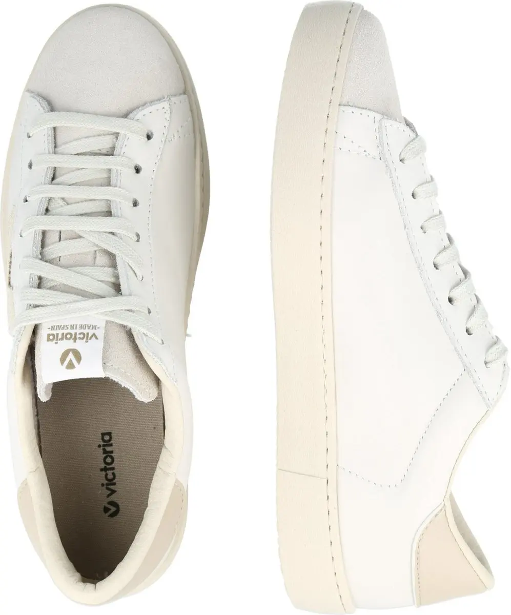 Victoria Berlin Sneakers Dames - Wit/Beige - afbeelding 2 van 6