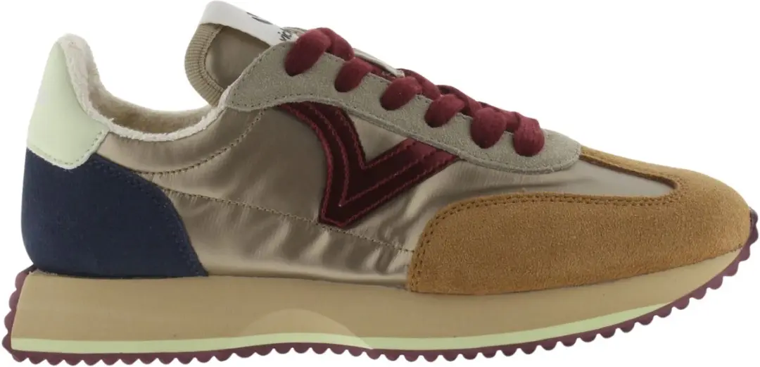 Victoria Cosmos Metallische sneakers Platino