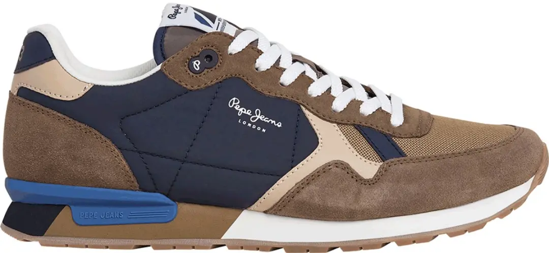 Pepe Jeans Brit Colors Schoenen Blauw EU 41 Man