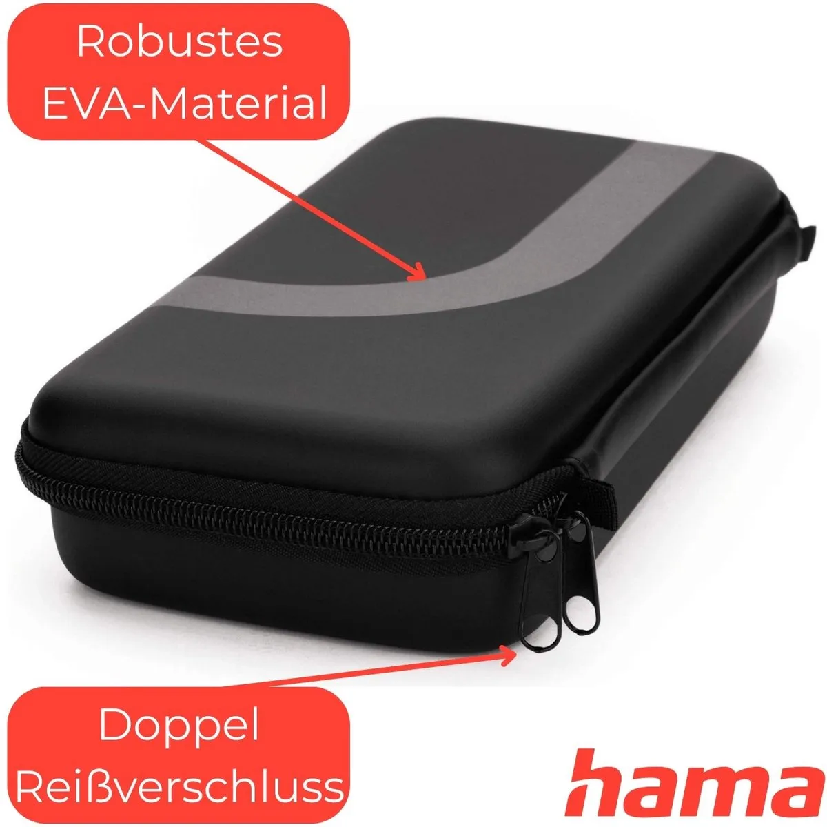 Hama Hardcase Nintendo Switch - Zwart