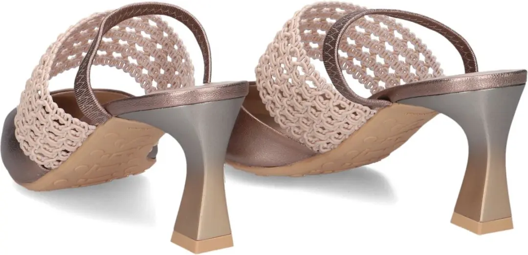 Hispanitas Giorgia Slides HV264779 Taupe - afbeelding 4 van 6