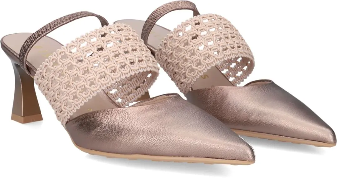 Hispanitas Giorgia Slides HV264779 Taupe - afbeelding 5 van 6