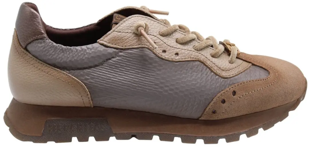 Hispanitas Oregon Suède Sneakers Taupe - afbeelding 6 van 6