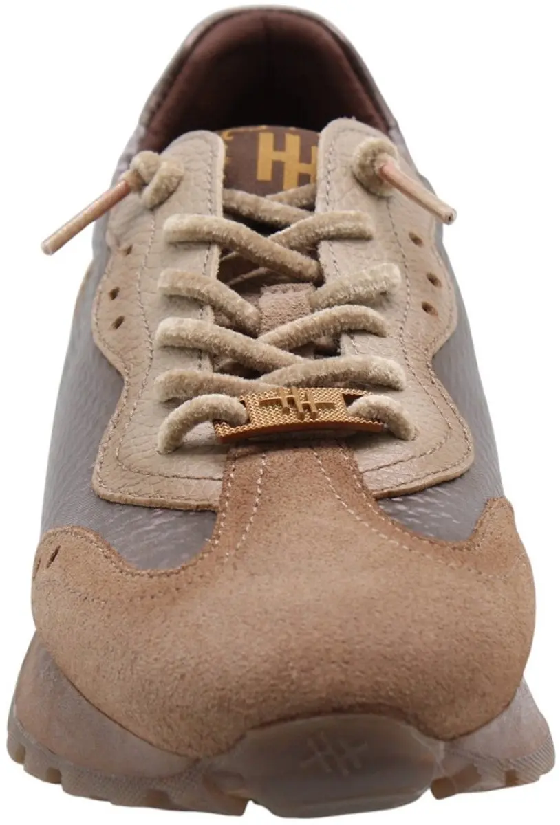 Hispanitas Oregon Suède Sneakers Taupe - afbeelding 4 van 6