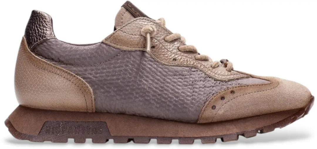 Hispanitas Oregon Suède Sneakers Taupe
