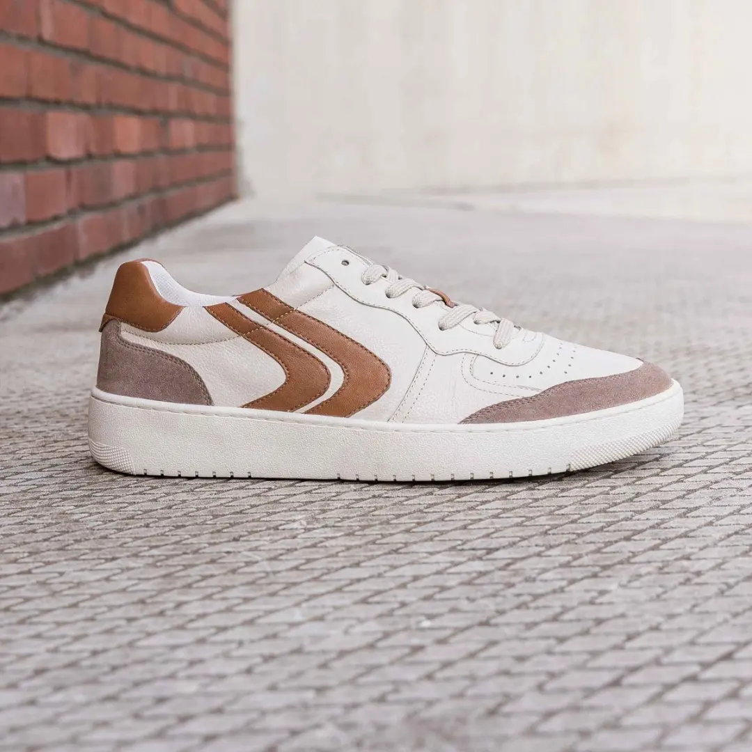 Cafe Moda hank sneaker beige/tan leer