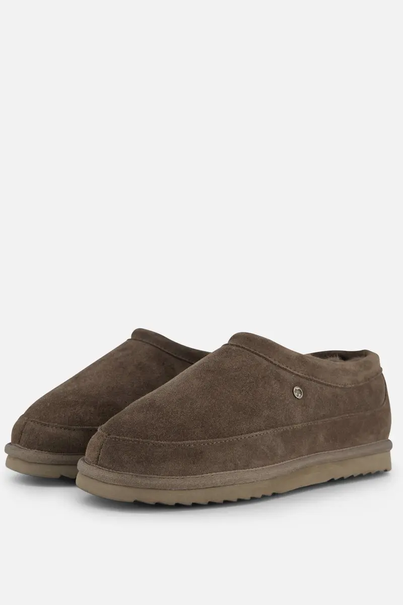 Warmbat Ebor Men Pantoffels bruin Suede