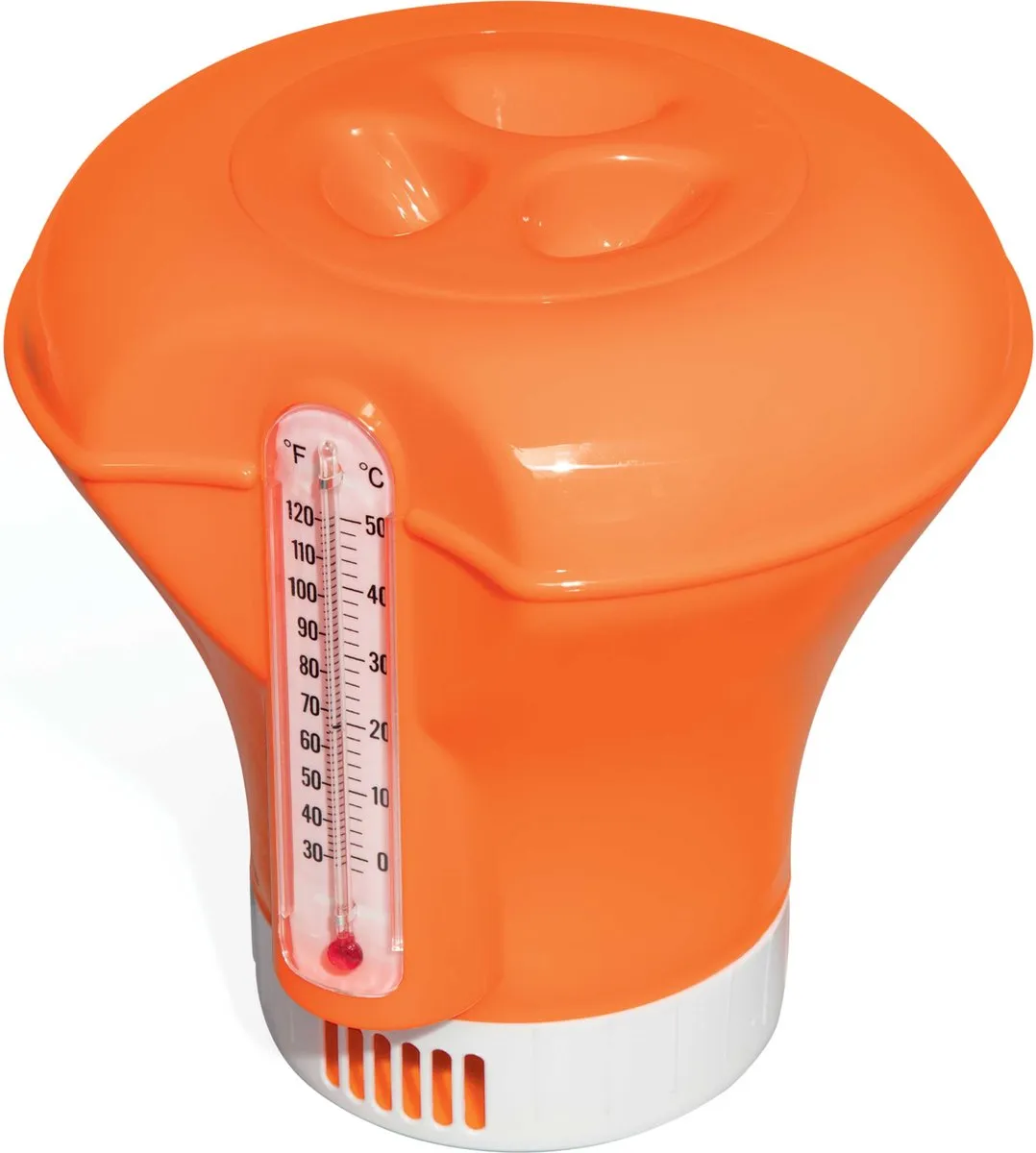 HBM Bestway Chloordrijver 12,7cm - 1 Stuk - Blauw/Oranje/Geel