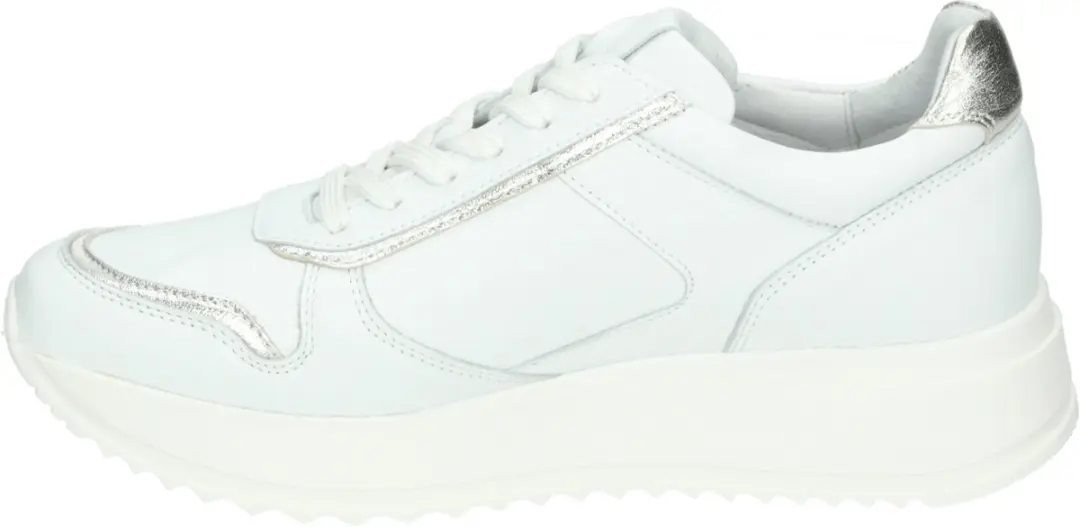 AQA Shoes - A8731 - Lage sneakersDames sneakers - Kleur: Wit/beige - Maat: 41 - afbeelding 3 van 4