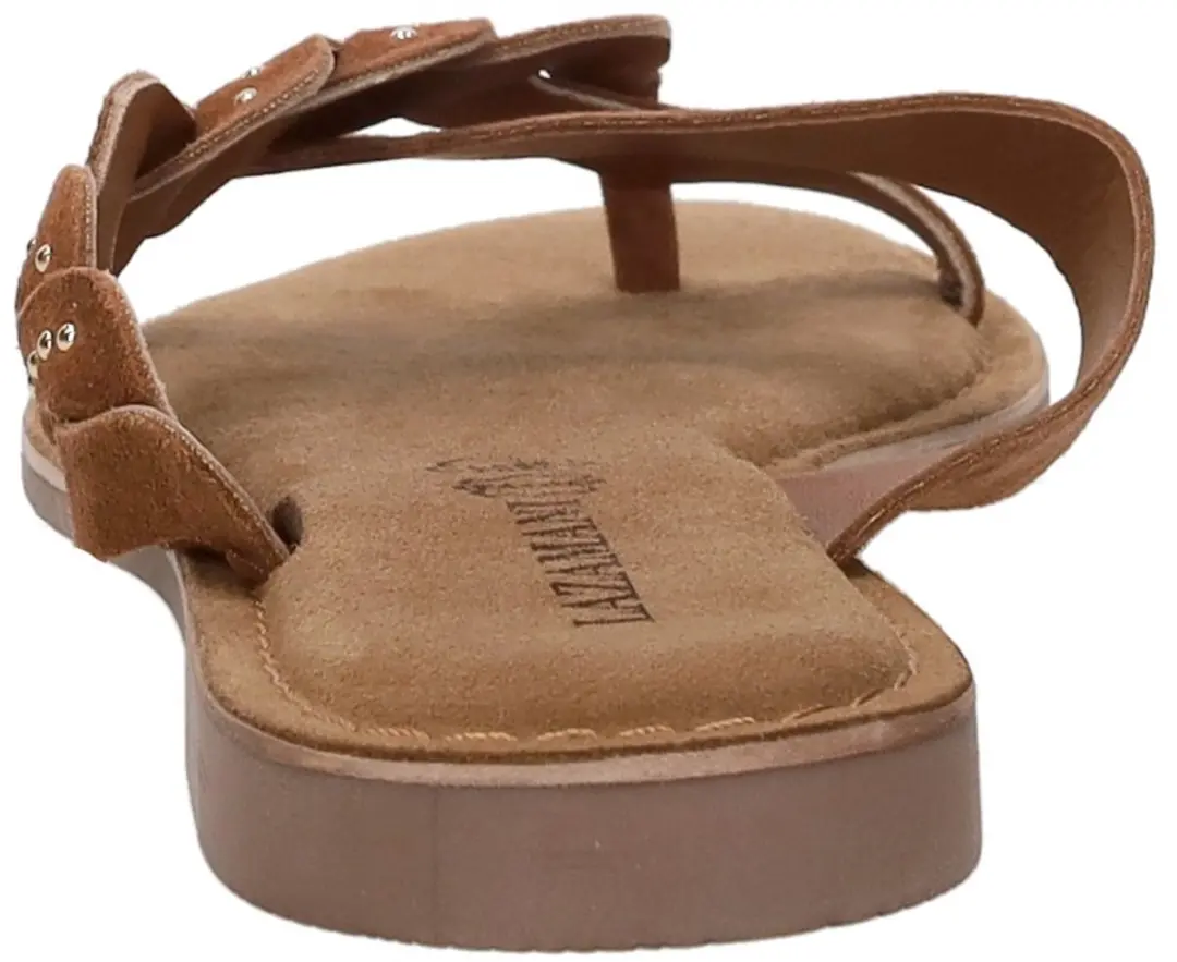 Lazamani Lena Teenslippers - cognac - Maat 42 - afbeelding 5 van 6