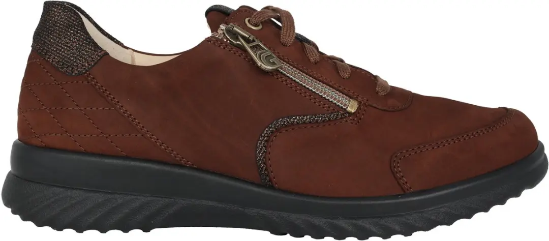 Ganter Heike - dames sneaker - Bruin - maat 39 (EU) 6 (UK)