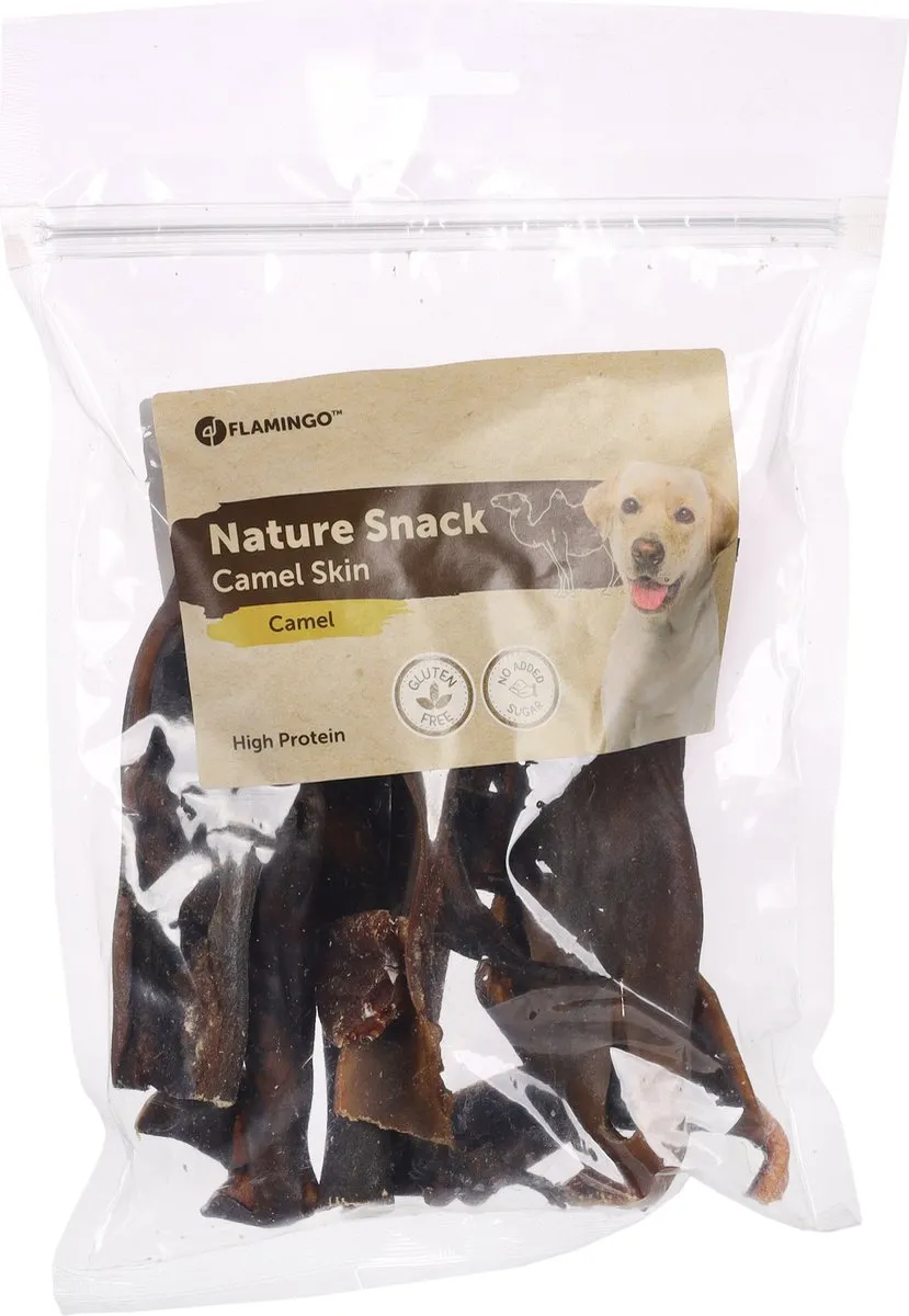 Flamingo Nature Snack Kamelenhuid 200g