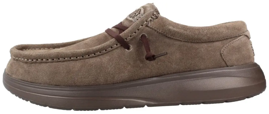 HEY DUDE HD41975 WALLY X SUEDE Bruin 42 EU - afbeelding 4 van 4