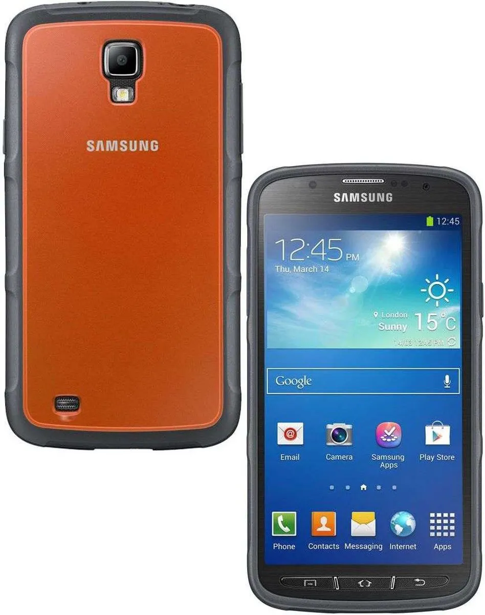 Samsung Galaxy S4 Active EF-PI929BOEGWW Beschermhoes - Oranje