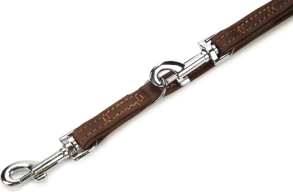 Beeztees Leren Dressuurlijn Buffalo 200cm x 14mm - afbeelding 2 van 3