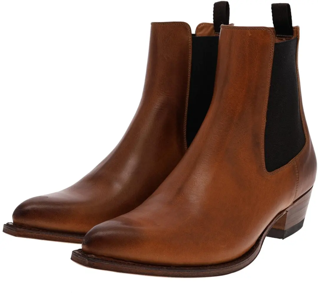 Sendra 15688 KANSAS heren bruin western enkellaarsje