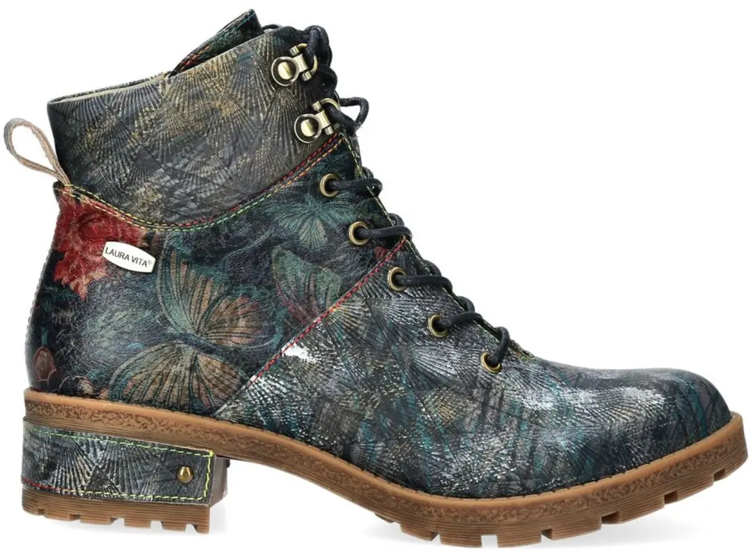 Laura Vita Veterboot Cocrailo 55 SL0053-55C Jeans Blauw