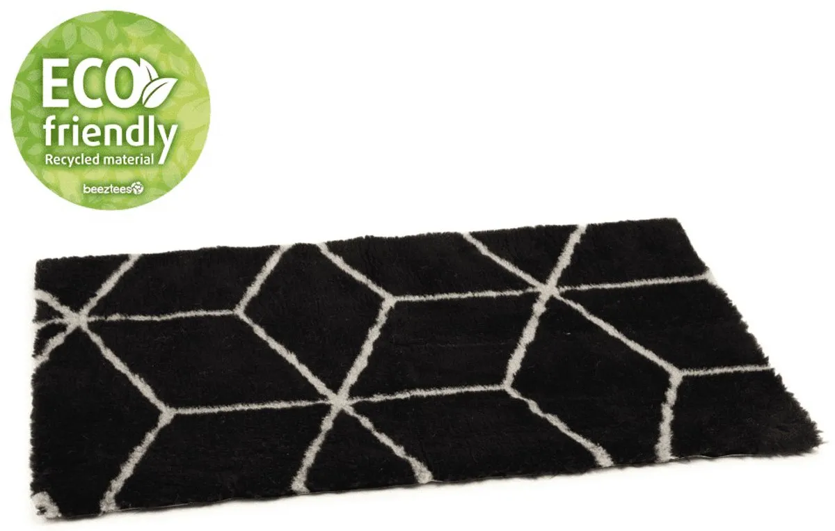 Beeztees Eco Vetbed Bench Qub 89cm - Zwart/Grijs