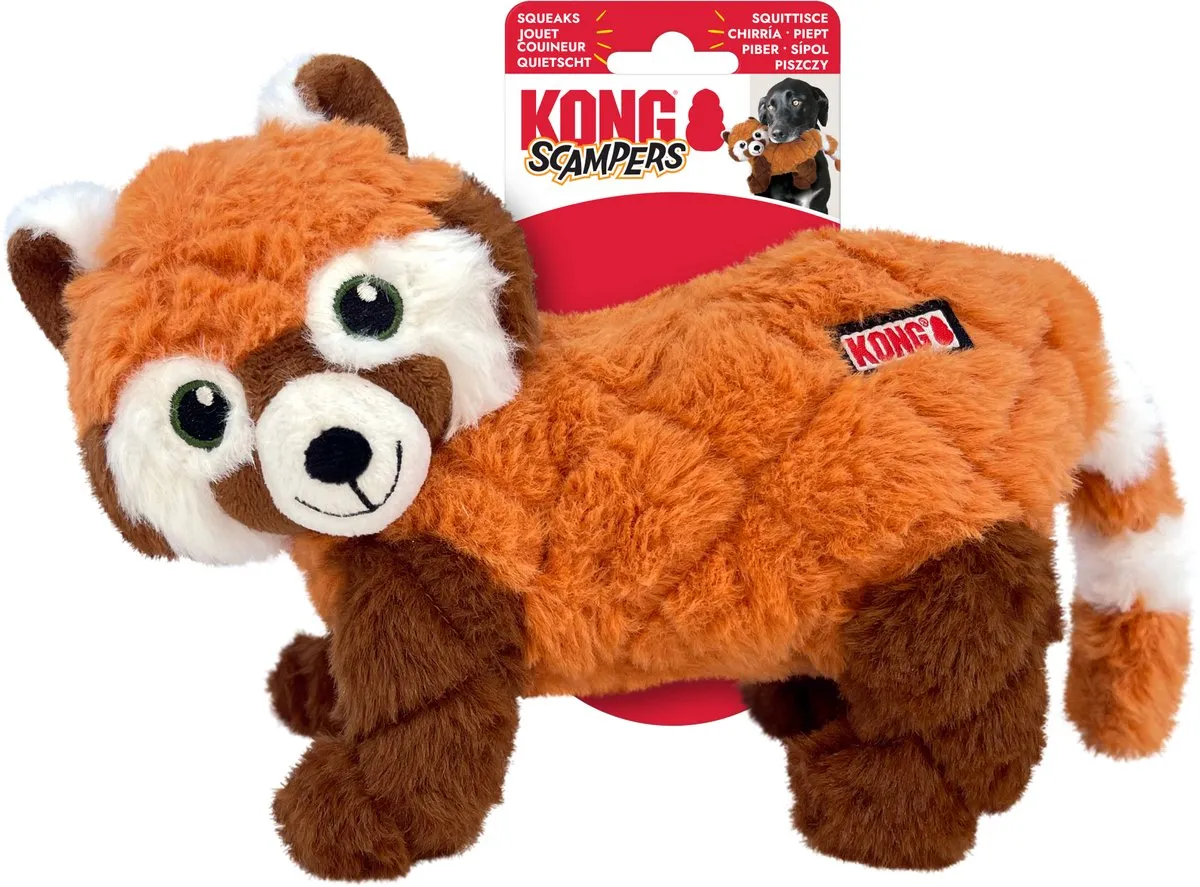 KONG Scampers Red Panda
