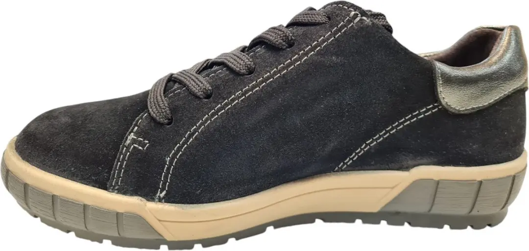 Longo 1135541 Dames Sneakers - Zwart 38 - afbeelding 4 van 4