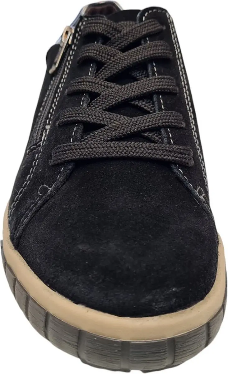 Longo 1135541 Dames Sneakers - Zwart 38 - afbeelding 3 van 4