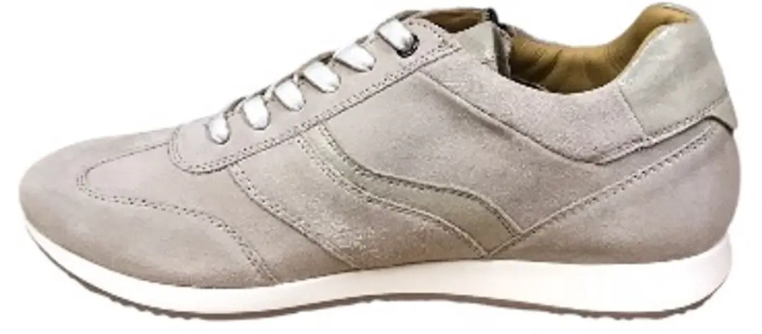 Helioform Veter Rits Suede 5009 4 Sneakers Beige - afbeelding 2 van 6