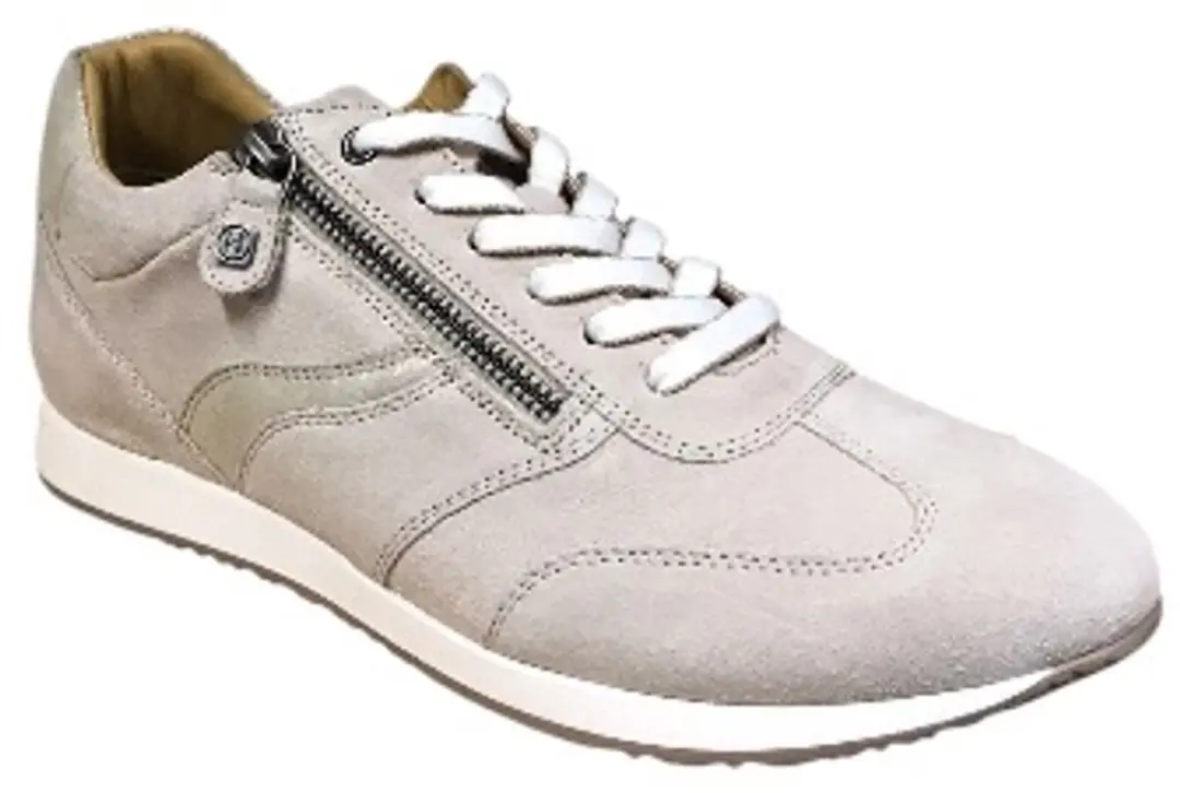 Helioform Veter Rits Suede 5009 4 Sneakers Beige - afbeelding 4 van 6