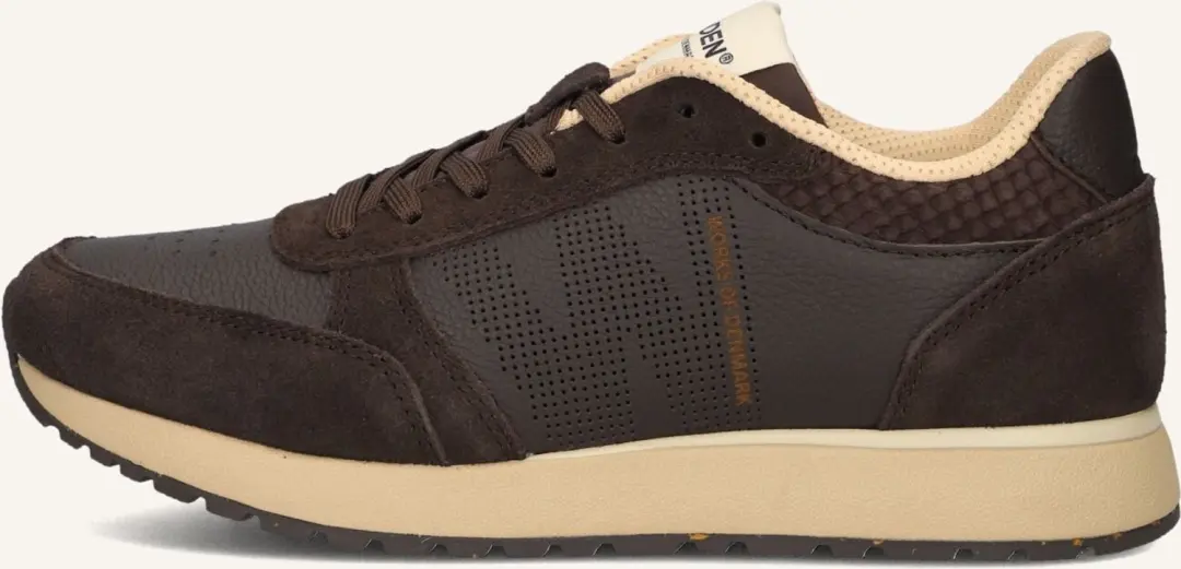 Woden Ronja Mix Sneakers Bruin - afbeelding 6 van 6