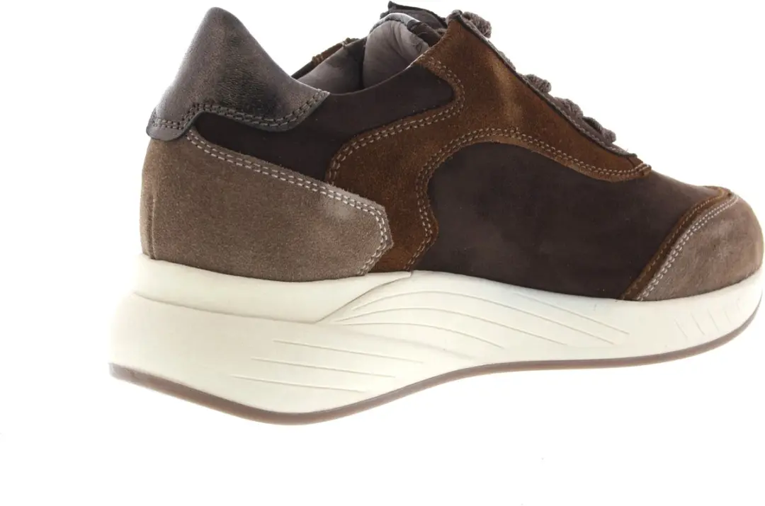 DL Sport 7130HK Dames Sneakers - Donkerbruin - afbeelding 6 van 6