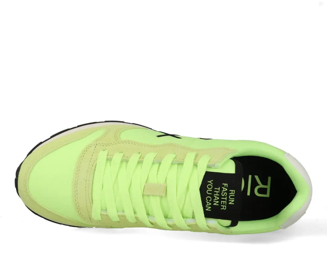 Sun68 Tom Solid Sneakers 41 - Fluogeel - afbeelding 3 van 5