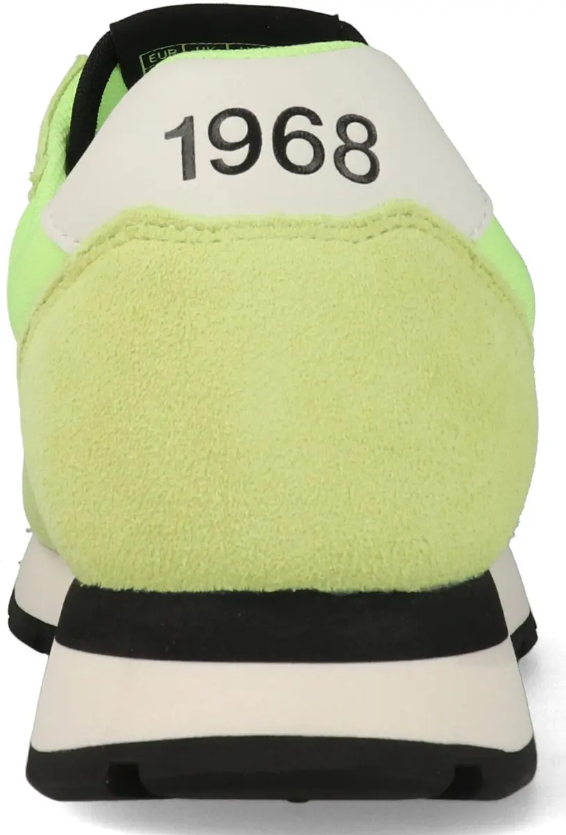 Sun68 Tom Solid Sneakers 41 - Fluogeel - afbeelding 4 van 5