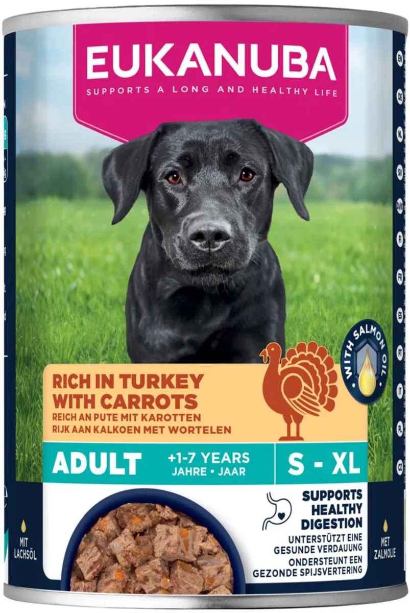 Eukanuba Nat Life Care Adult Hondenvoer Kalkoen & Wortel