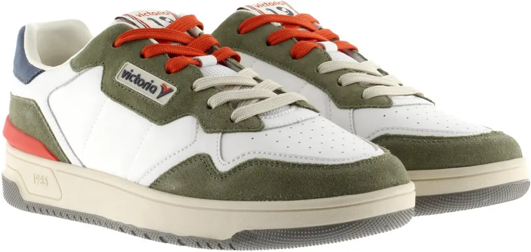 Leren sportschoenen