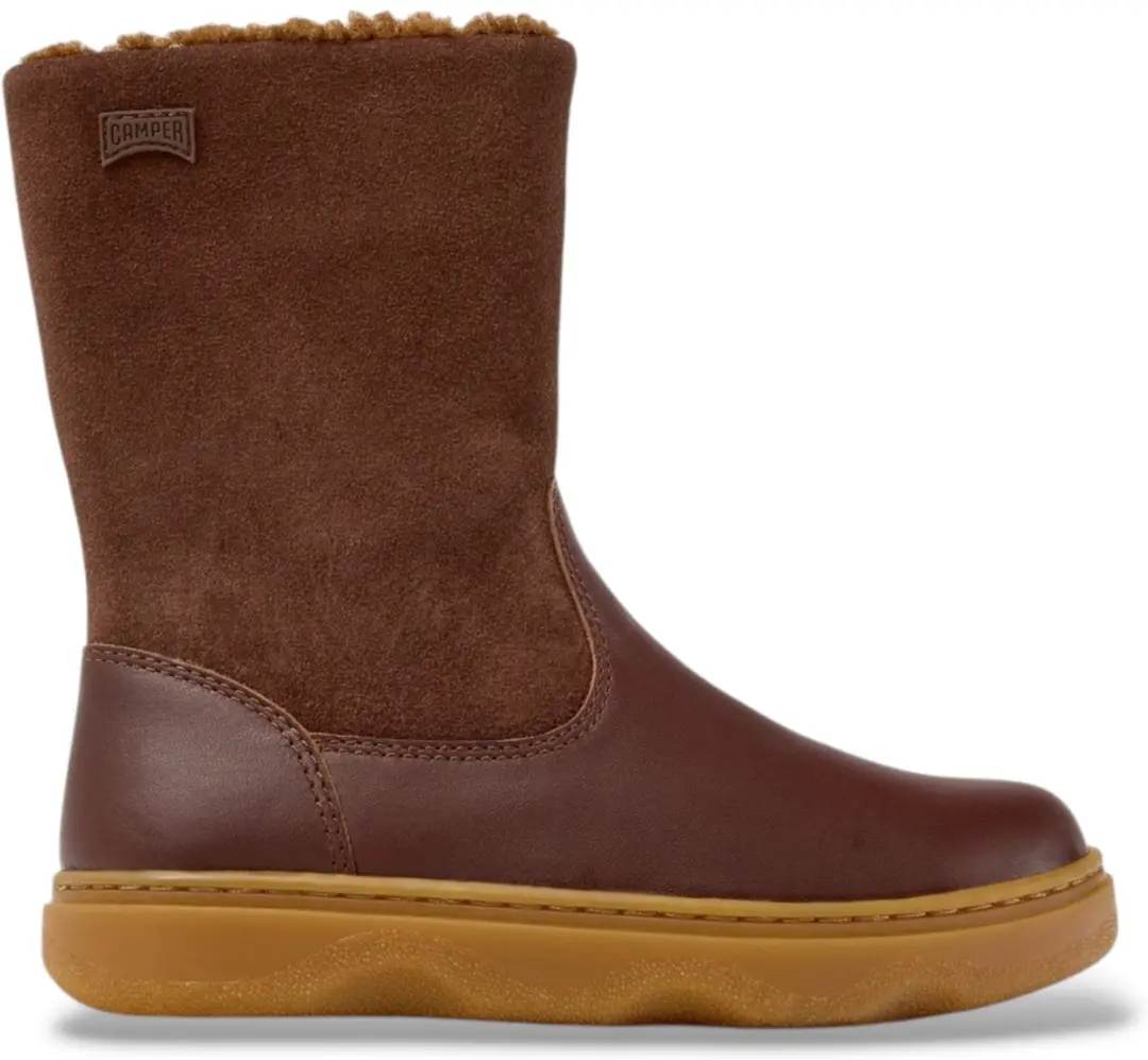 Camper Ultrasoft laarzen van bruin leer